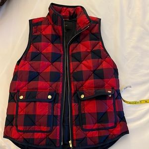J crew puffer vest.